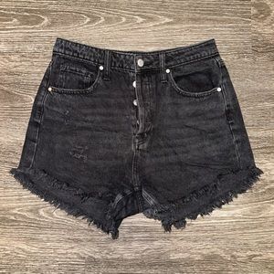 Black Wild Fable Denim Shorts